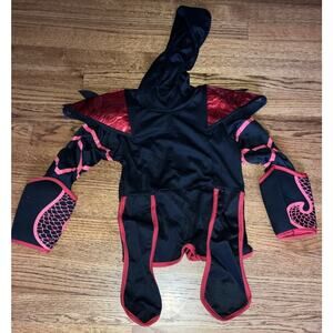 Kids Spooktacular Creations Ninja Warrior Costume Hooded Top Only. Size M